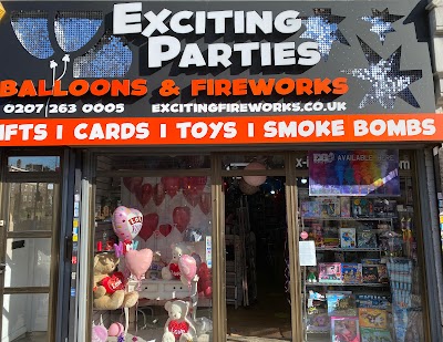 Exciting Fireworks shop