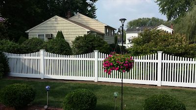 Gateway fence and decks
