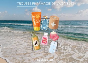Vous partez bientôt en vacances ? ✈️🏖️ Ne partez pas sans votre trousse pharmacie ! On a tendance à y penser au dernier moment, et c'est souvent trop tard une fois sur place 😅
Voici les indispensables à glisser dans votre valise 👇 

🧴 Crème solaire SPF 50 
🔥 Biafine / crème pour les coups de soleil 
🩹 Pansements et désinfectant 
💊 Paracétamol 
🤢 Anti-nausées / mal des transports 
🦟 Répulsif anti-moustiques 
🌿 Crème apaisante après-piqûres 
💩 Anti-diarrhéique + sachets de réhydratation 
🤧 Antihistaminique (allergies, piqûres) 
💧 Sérum physiologique en dosettes 
🩺 Thermomètre 
✂️ Pince à épiler (échardes, tiques)
Les petits bobos ne préviennent pas, autant être prêt 😬

Passez en pharmacie avant le départ, on vous prépare ça en fonction de votre destination et de votre famille 🧳💚 
#troussepharmacie #vacances #été #voyage #checklist #pharmacie #santé #prévention #conseilsanté
