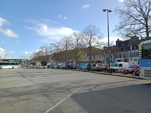 Parking gare de Quimper horodateurs - EFFIA