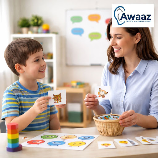 At Awaaz Speech and Hearing Clinic in Gudimalkapur, Hyderabad, we focus on helping children on th… post image