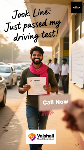 Get your vehicle's Pollution Under Control (PUC) certification done at Vaishali Motor Driving Sch… post image