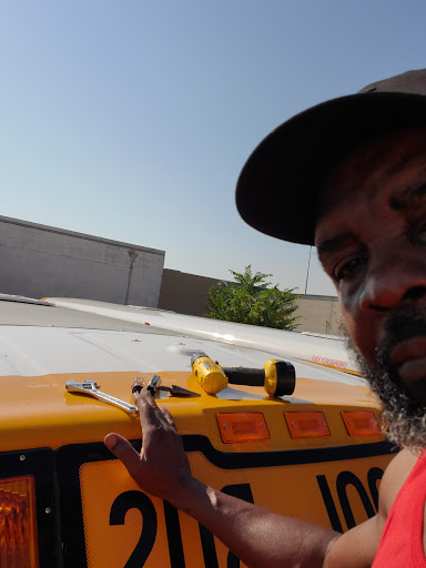 Florida School Bus Yard - Thumbnail