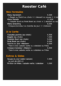 Menu ROOSTER CAFÉ Page 2