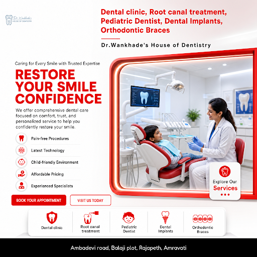 Dr. Wankhade's House of Dentistry offers expert root canal treatment and comprehensive dental car… post image