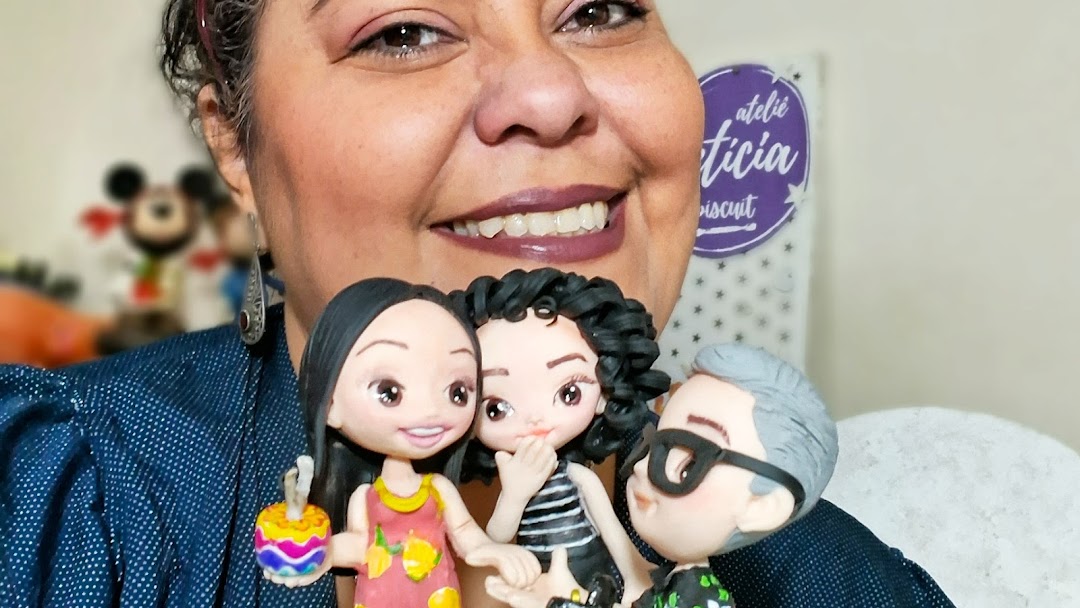 Boneca personalizada, avatar do - Ateliê Coisas da Ta