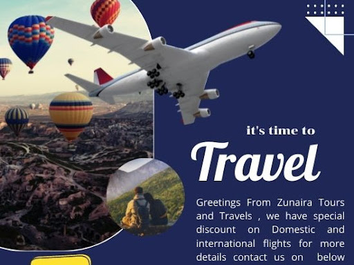Greetings From Zunaira Tours and Travels, we have special discount on domestic and international… post image