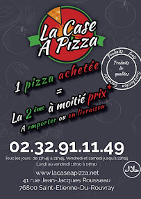 Menu La Case A Pizza Page 5