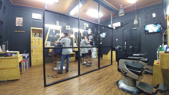 Odysen Barbershop, Author: Rista Sanjaya