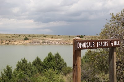 Clayton Lake dinosaur tracks