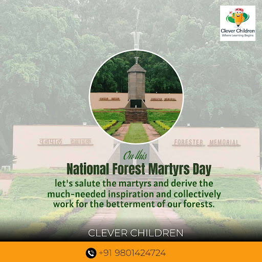 Saluting the martyrs and working for the betterment of our forests. post image