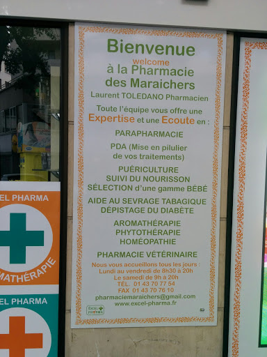 SELAS PHARMACIE DU METRO MARAICHERS