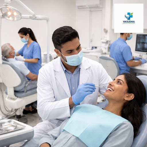 Looking for a reliable dental clinic near me that your whole family can trust? At Vasudha Hospita…