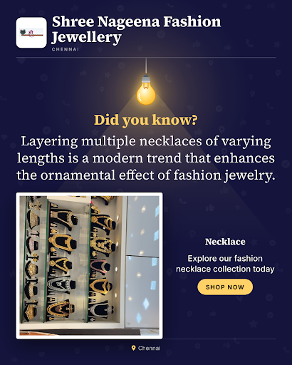 Did you know? Layering multiple necklaces of varying lengths is a modern trend that enhances the… post image