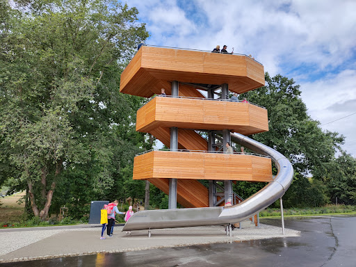 Landesgartenschau Torgau Offizieller Parkplatz mit Shuttlebus - Thumbnail