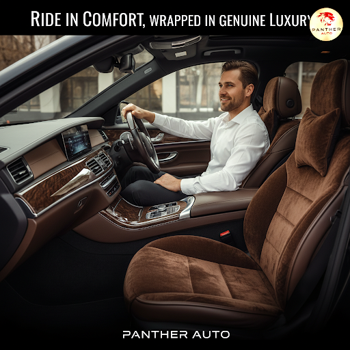 Experience the luxury of a genuine ride with Panther Auto's premium seat covers, designed to elev…