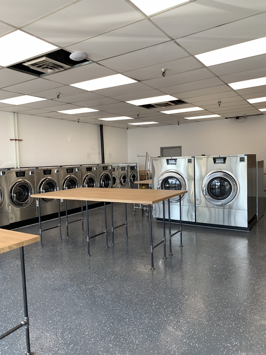 The Clean Machine Laundromat laundromat interior in Seattle, WA