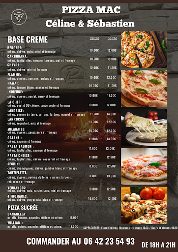 Pizza Mac Sébastien et Céline