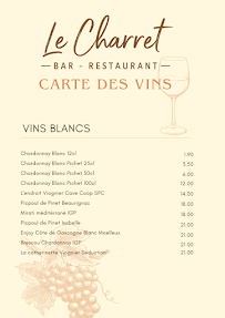 Menu Le Charret - Restaurant Page 9