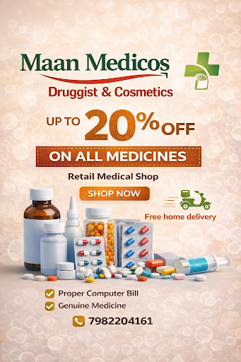 Maan Medicos – Druggist & Cosmetics post image
