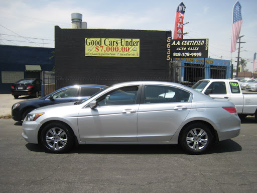 AA Certified Auto Sales