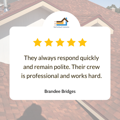 Mak Roofing & Construction post