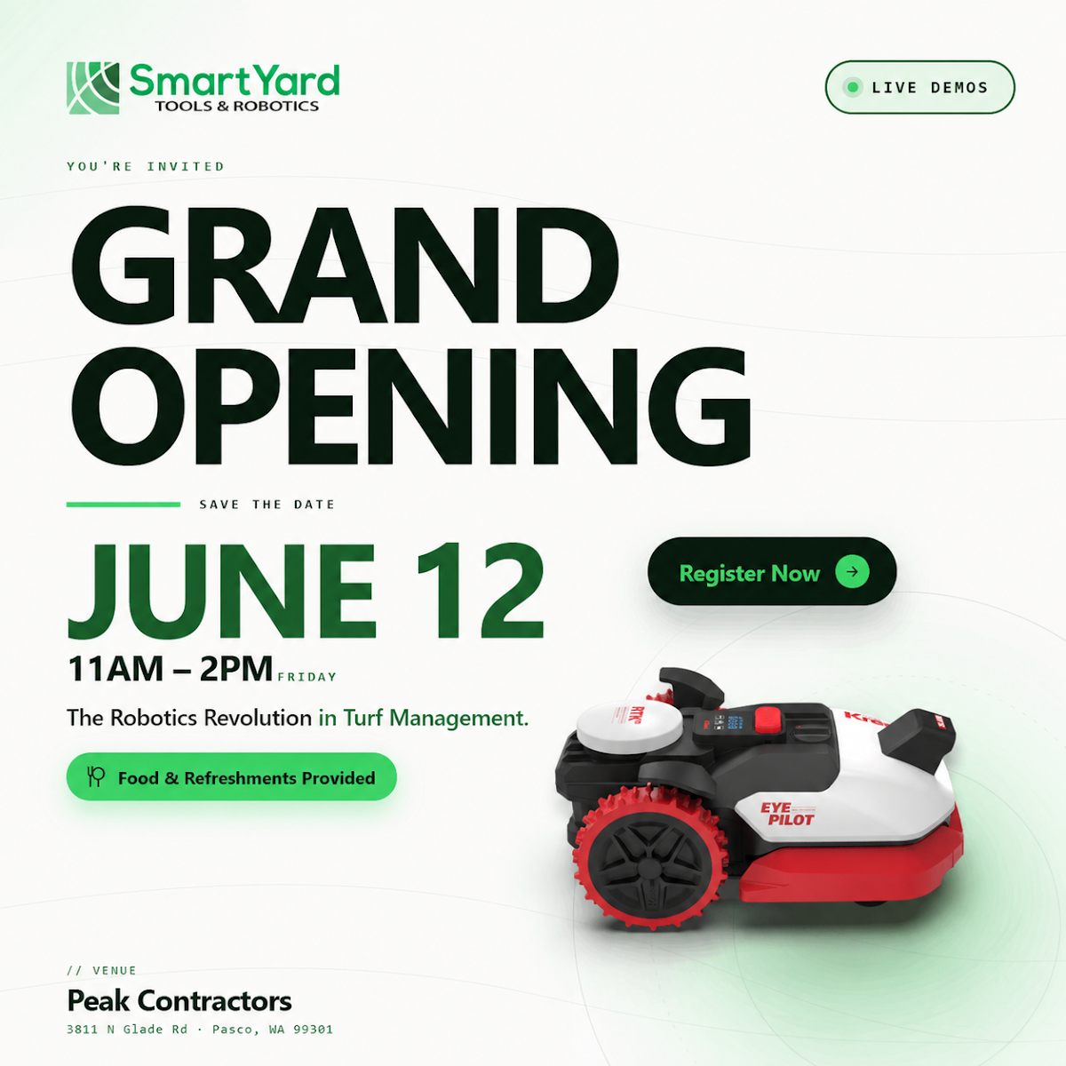 Best Robotic Lawn Mowers for Homeowners | Live Demo Event