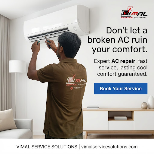 Why Vimal Service Solutions is your top choice for AC repair in Ahmedabad? We are your reliable l… post image