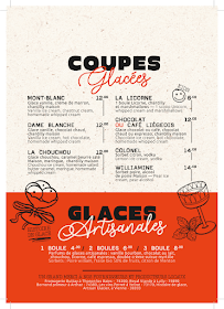 Menu L'Aprèski Bar Resto - Les Gets Page 1