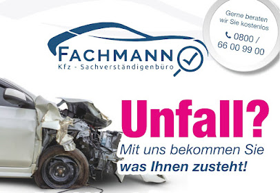 Kfz Gutachter FACHMANN Stuttgart-TÜV-zertifiziert