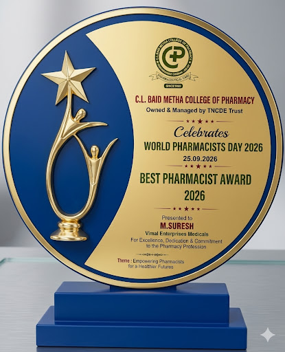 BEST PHARMACIST AWARDEE