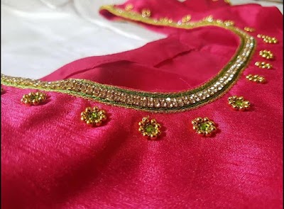 Photos of Dillz _Designing aari work
