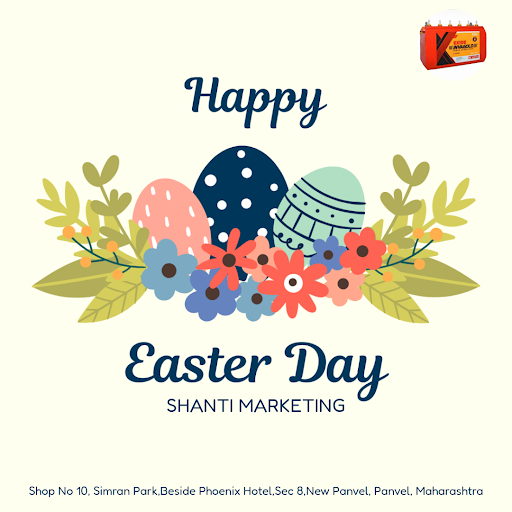 Get charged up this Happy Easter Day with amazing deals on car batteries at Shanti Marketing, the…