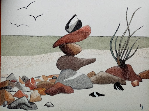 Peintre des Sables - Thumbnail