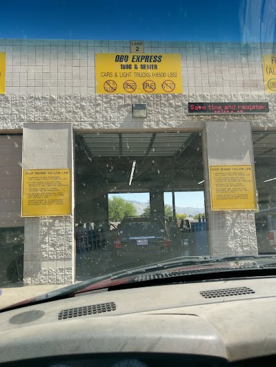 Photos of Vehicle Emissions Test Station