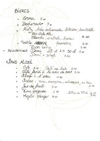 Menu La Faim des haricots Page 4
