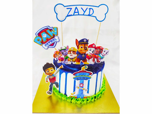 Paw patrol theme cake post image