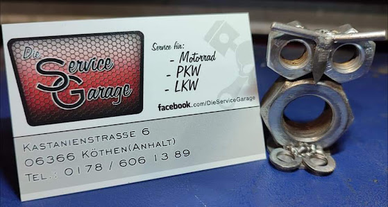 Die ServiceGarage Kastanienstraße 6, 06366 Köthen (Anhalt), Deutschland