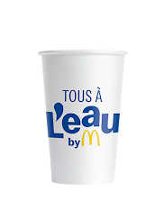Eau By Mcdo Plate