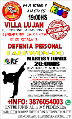 Clases de Taekwondo y Defensa personal CHS, Author: Franco Blasco