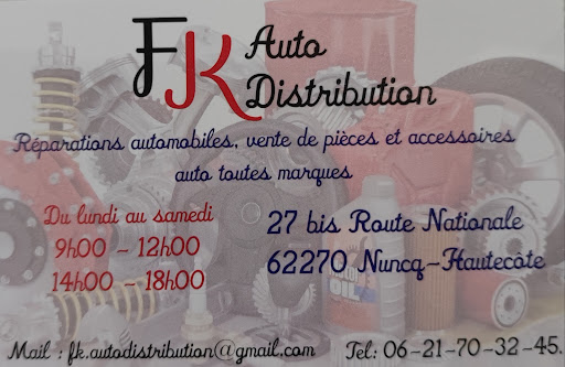 FK Auto Distribution Nuncq - Magasin de Pièces auto / Pièces detachées - Réparation / Entretien - Thumbnail