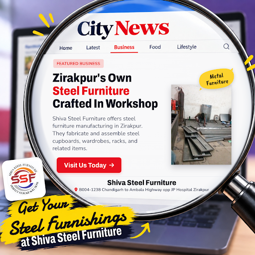 Shiva Steel Furniture in Zirakpur specializes in manufacturing high-quality steel furniture, incl… post image
