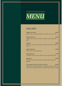 Menu L’Absolu Restaurant Page 2