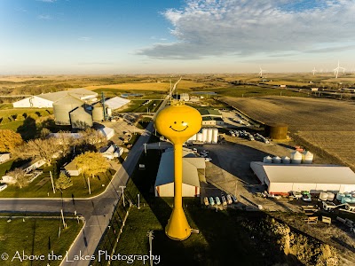 Smiley Face Water Tower