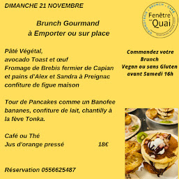 Photo n°7 de Fenêtre sur Quai à Cérons (Restaurant brunch)