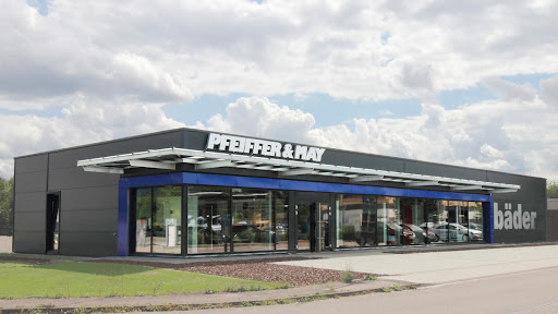 Badausstellung in Achern - Badimpulse - PFEIFFER & MAY Offenburg GmbH + Co. KG Logo