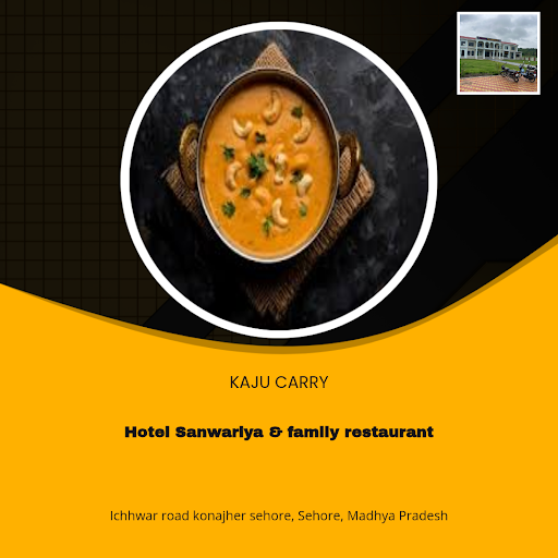 Indulge in the deliciousness of Kaju Curry at Hotel Sanwariya & Family Restaurant in Sehore. A cu… post image