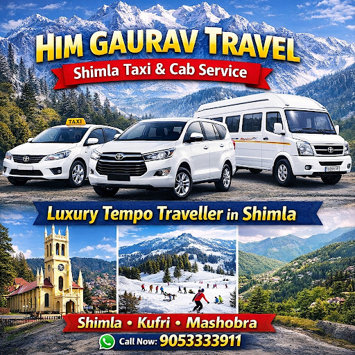 🚖 Reliable Shimla Taxi & Cab Service | Him Gaurav Travel post image