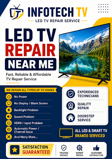 LED TV Repair Near Me – Infotech TV, Goregaon post image