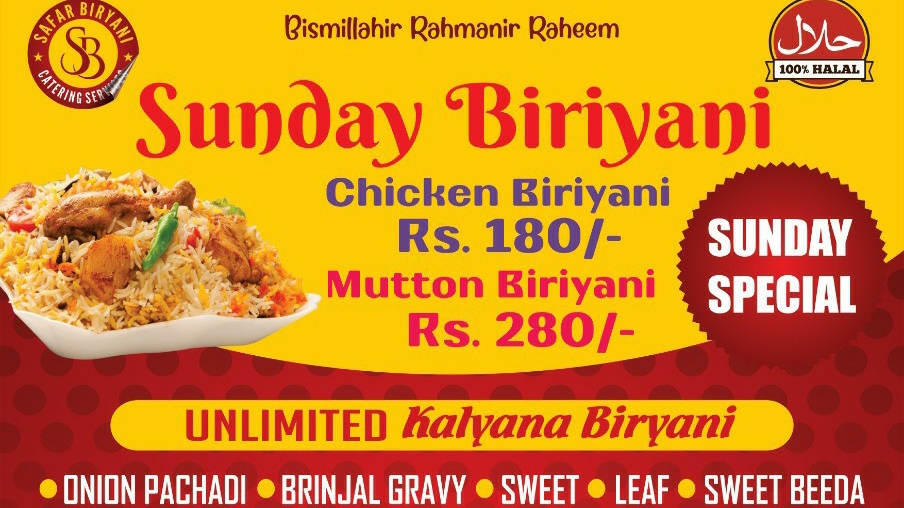 Safar Biriyani Catering Services